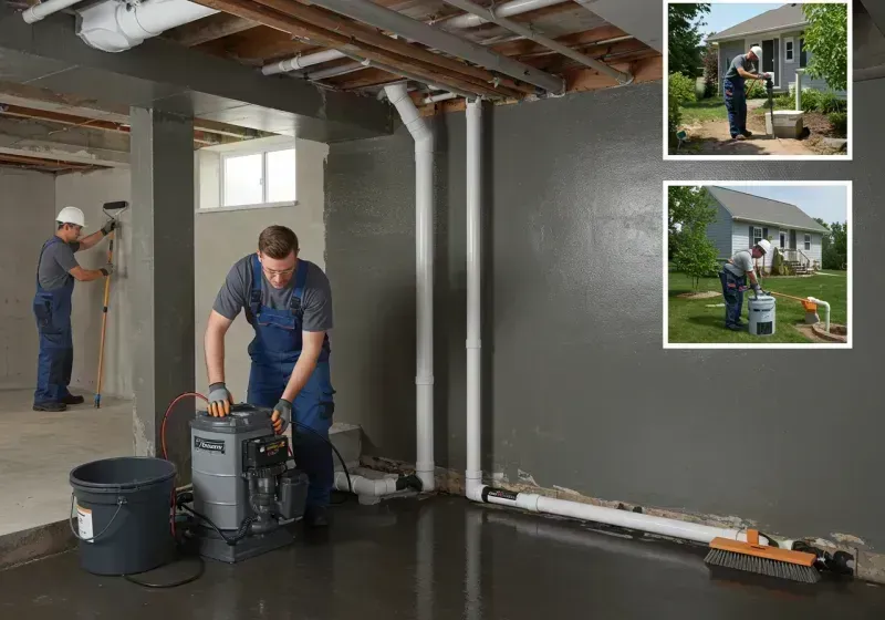 Basement Waterproofing and Flood Prevention process in Olivet, SD